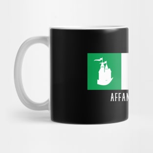 Affane Ireland, Gaelic - Irish Flag Mug